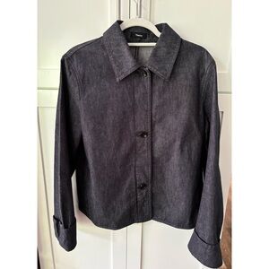 NWOT Theory Patch Pocket Shirt